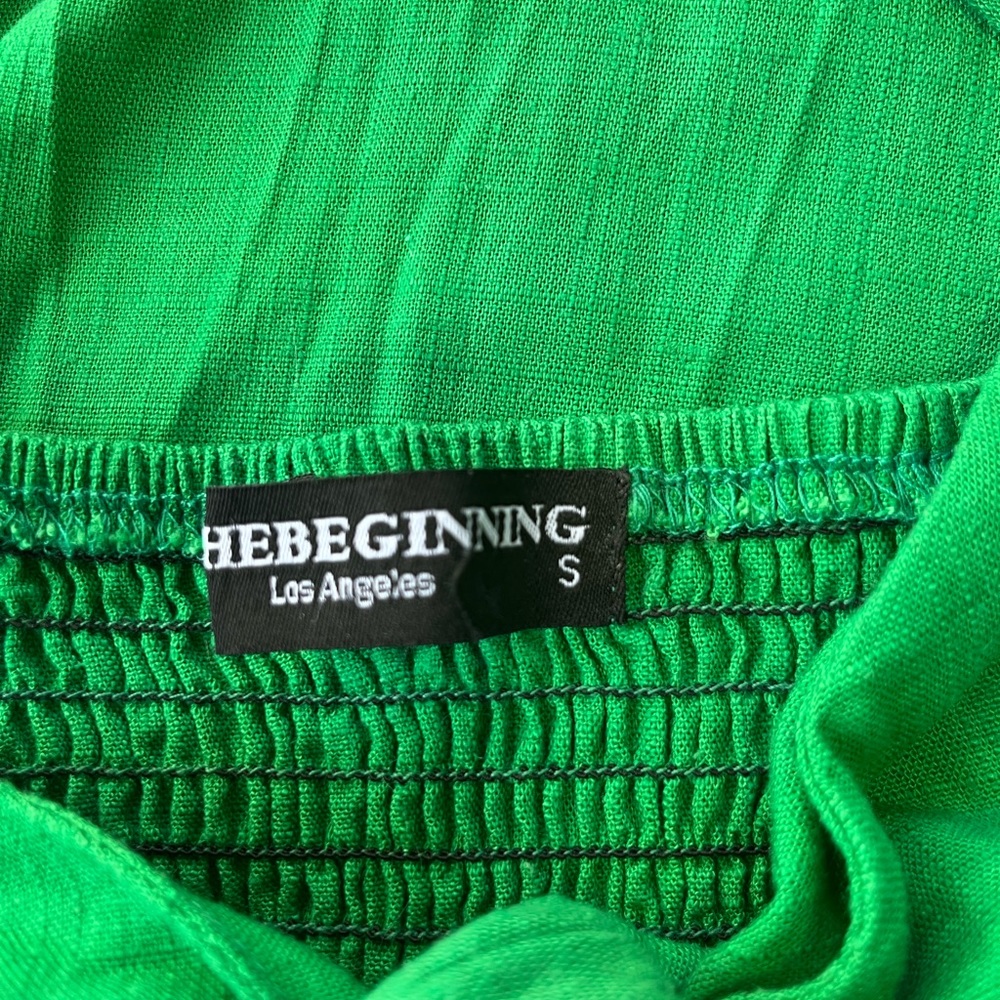 GREEN FLOW DRESS - Picture 5 of 5